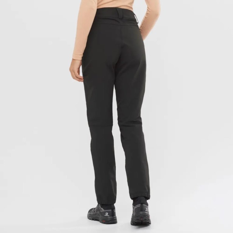 Black Salomon Outpeak Warm Women's Sport Pants | PH 82675V